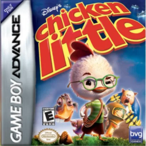 Chicken Little (GBA) Box Art & Cover