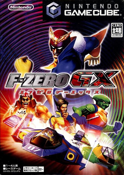 F-Zero GX (GAMECUBE) Box Art & Cover