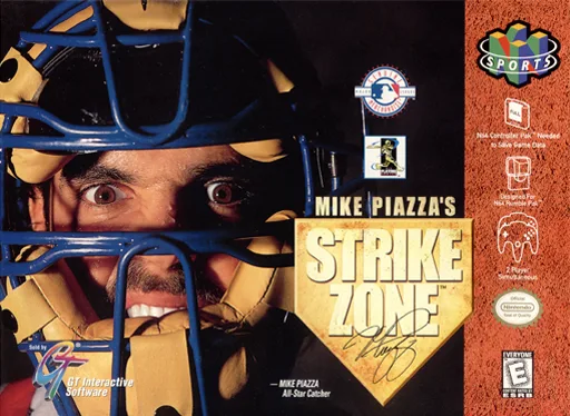 Mike Piazza's StrikeZone (N64) Box Art & Cover