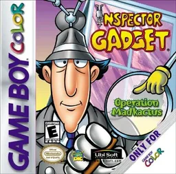 Inspector Gadget - Operation Madkactus (GBC) Box Art & Cover