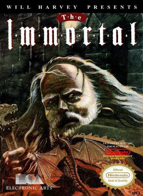 Immortal, The (NES) Box Art & Cover