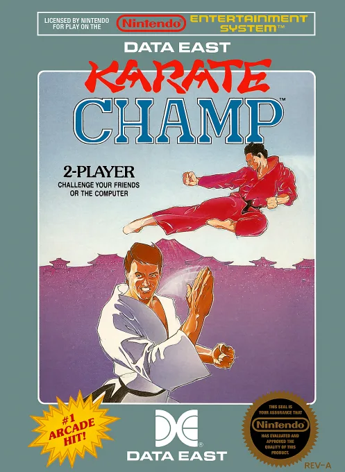 空手道 (NES) Box Art & Cover