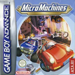 Micro Machines (GBA) Box Art & Cover
