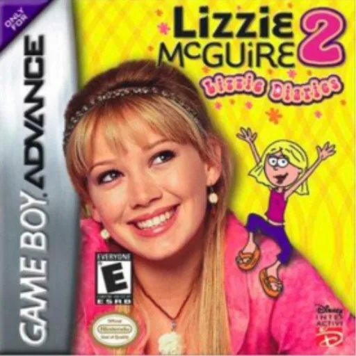 Lizzie McGuire 2 - Lizzie Diaries (GBA) Box Art & Cover