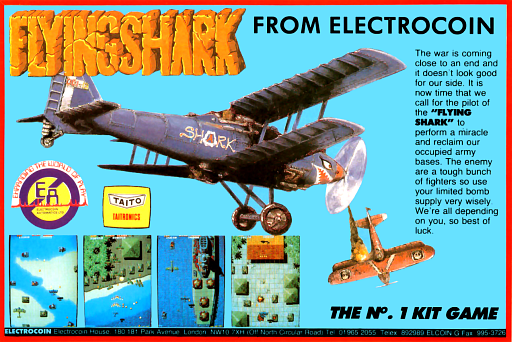 Flying Shark (World) (ARCADE) Box Art & Cover
