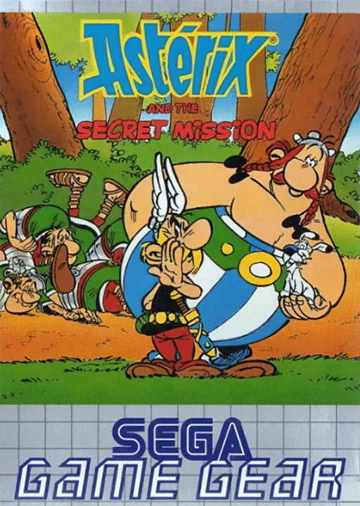 Asterix and the Secret Mission (GAME GEAR) Box Art & Cover