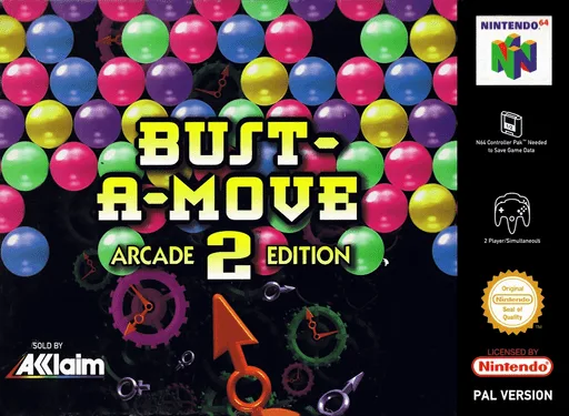 Bubble Dragon 2 - Arcade Version (N64) Box Art & Cover