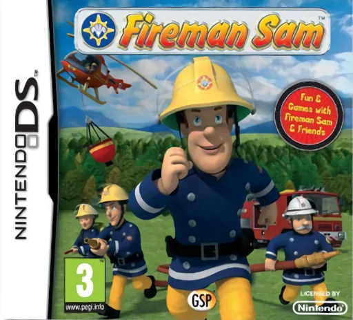 Fireman Sam (DS) Box Art & Cover