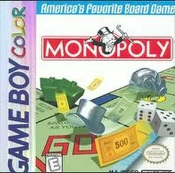 Monopoly (GBC) Box Art & Cover