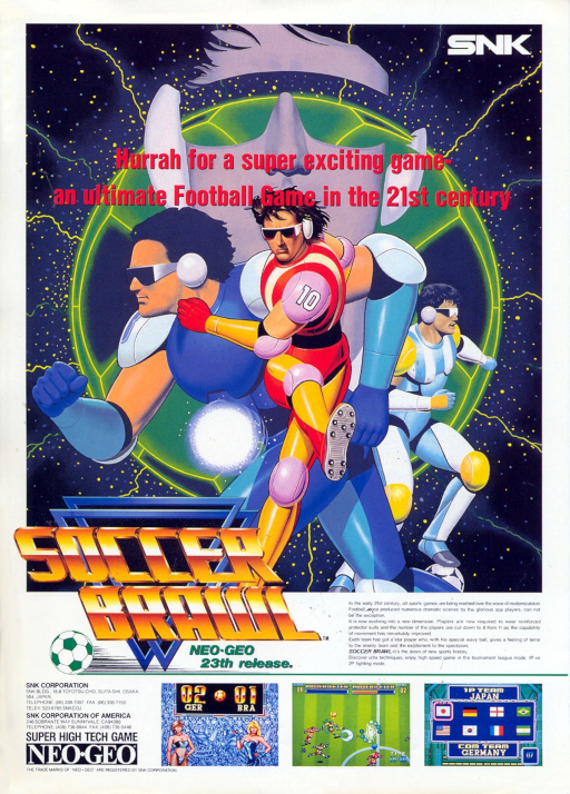 Soccer Brawl (NGM-031) (ARCADE) Box Art & Cover
