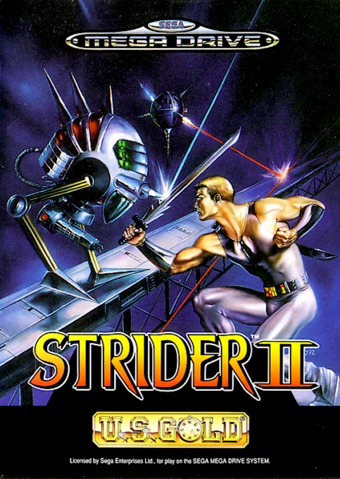 Strider II (MD) Box Art & Cover