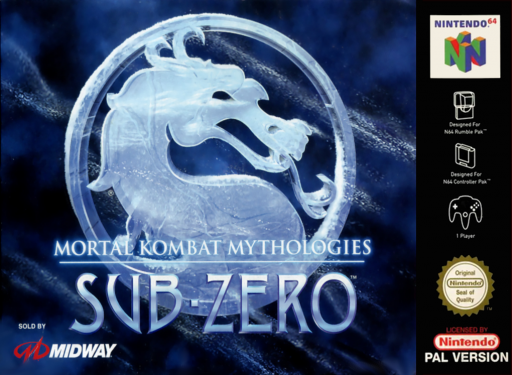 Mortal Kombat Mythologies: Sub-Zero (N64) Box Art & Cover