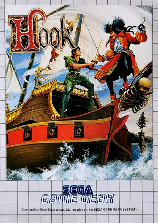 Hook (GAME GEAR) Box Art & Cover
