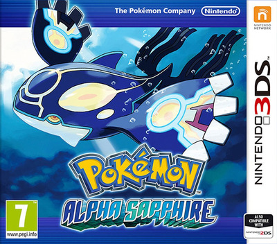 Pokémon Sapphire (3DS) Box Art & Cover