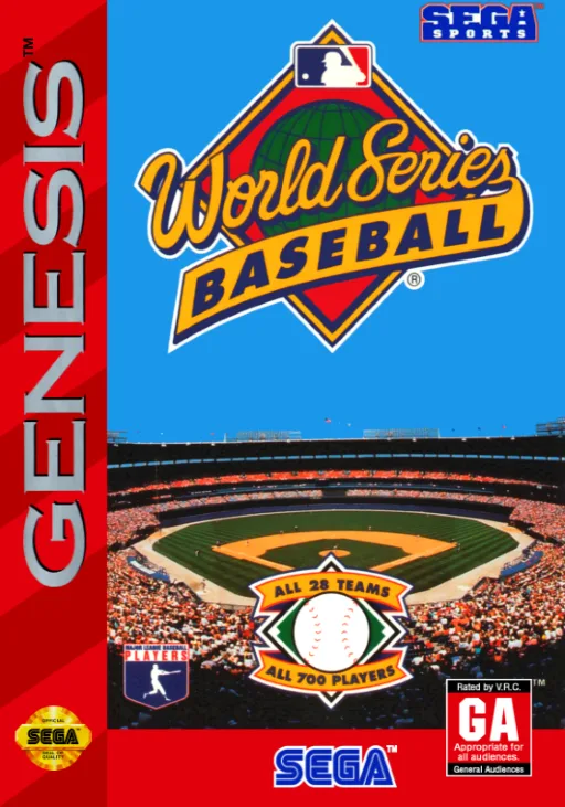 World Series Baseball (MD) Box Art & Cover