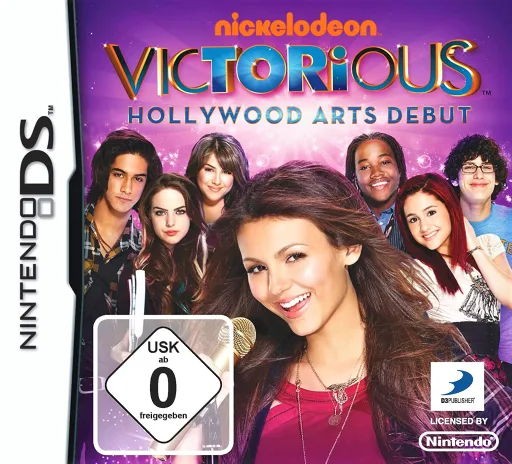 Victorious - Hollywood Arts Debut (DS) Box Art & Cover