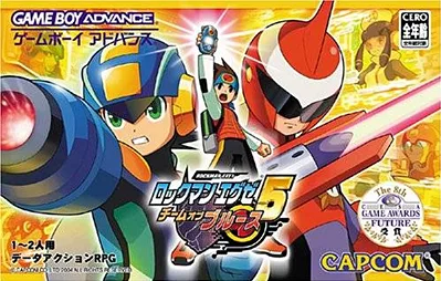 Rockman EXE 5 - Team of Blues (GBA) Box Art & Cover