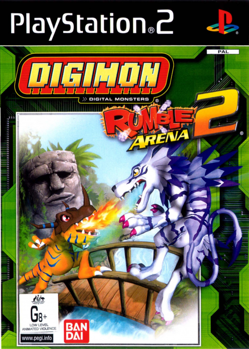 Digimon Battle Chronicle (PS2) Box Art & Cover
