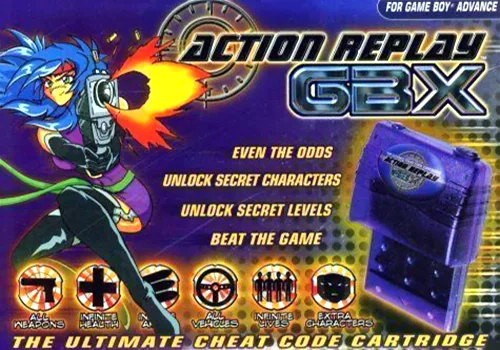 Action Replay GBX (GBA) Box Art & Cover