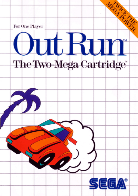 OutRun 3D (SMS) Box Art & Cover