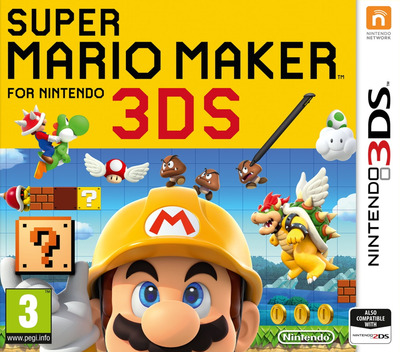 Super Mario Maker (3DS) Box Art & Cover