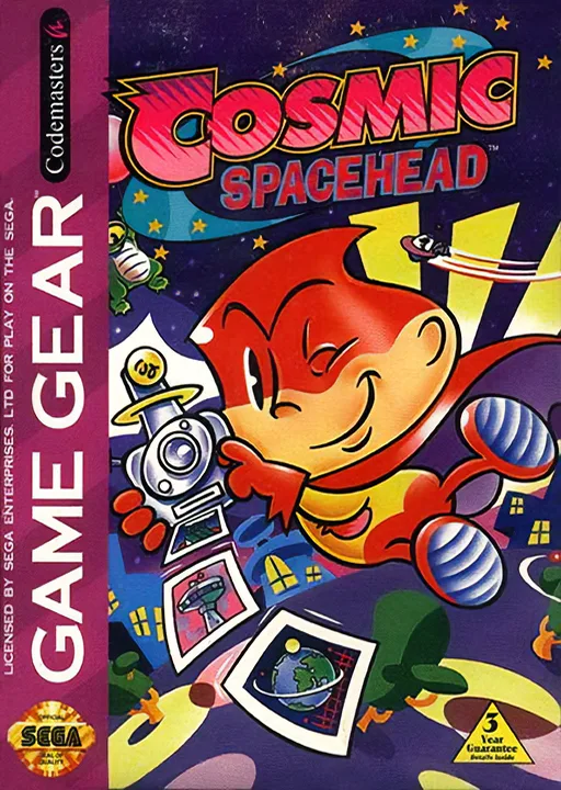 Cosmic Spacehead (GAME GEAR) Box Art & Cover
