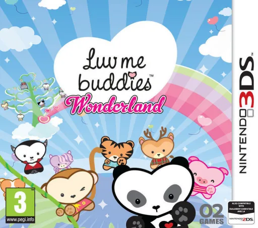 Luv Me Buddies Wonderland (3DS) Box Art & Cover