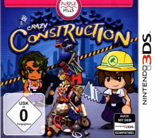 Crazy Construction (3DS) Box Art & Cover
