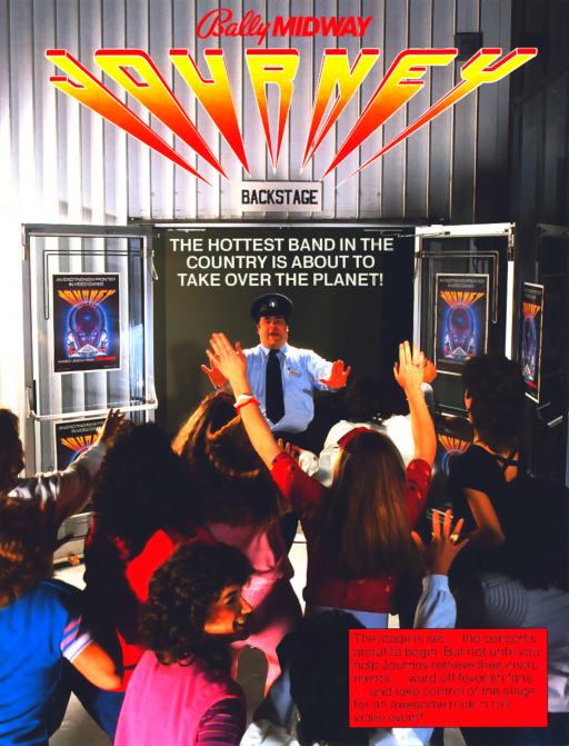 Journey (ARCADE) Box Art & Cover