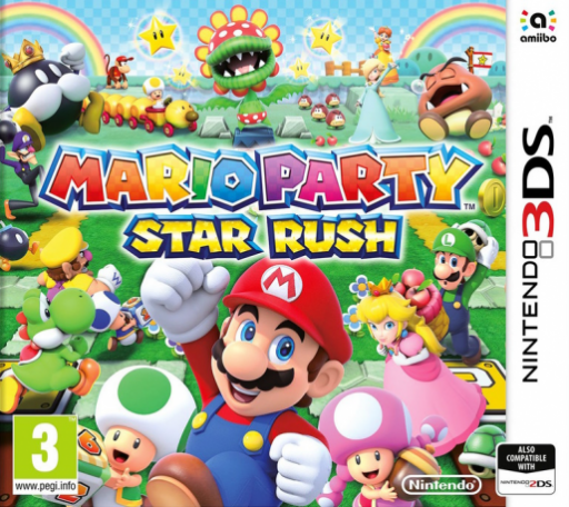 Mario Party: Star Rush (3DS) Box Art & Cover