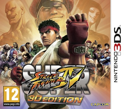 Super Street Fighter IV (3DS) Box Art & Cover