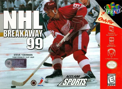 NHL Breakaway 99 (N64) Box Art & Cover