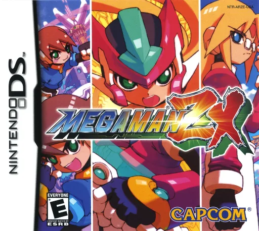 Mega Man ZX (DS) Box Art & Cover