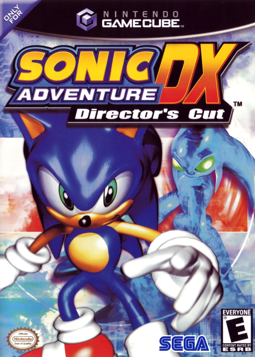 Sonic Adventure DX: Director's Cut (GAMECUBE) Box Art & Cover