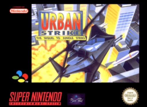 Urban Strike (SNES) Box Art & Cover