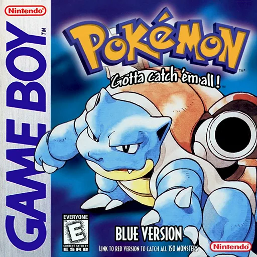 口袋妖怪蓝 (GB) Box Art & Cover