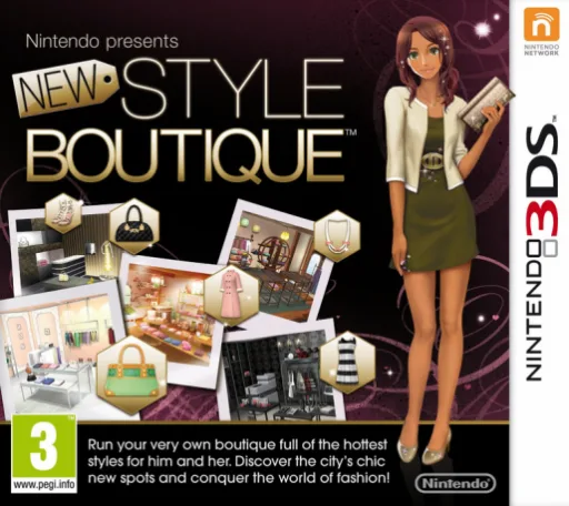 Nintendo presents - New Style Boutique (3DS) Box Art & Cover