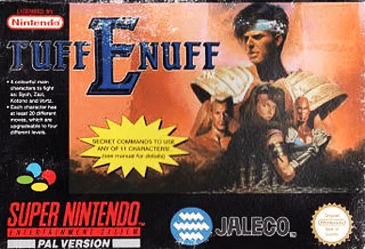 Tuff E Nuff ~ Fighting Spirit - Tuff E Nuff (SNES) Box Art & Cover