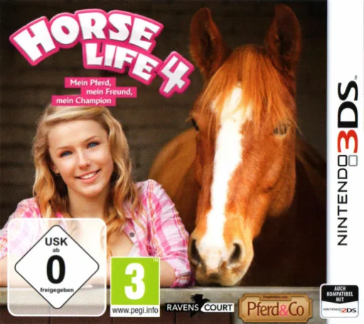 Horse Life 4 (3DS) Box Art & Cover