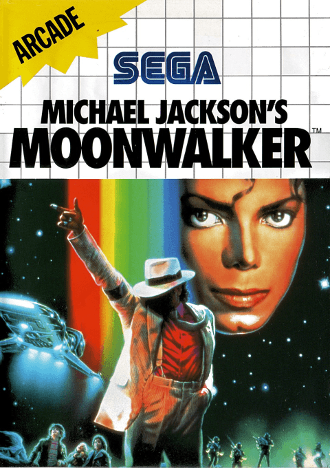 Michael Jackson's Moonwalker (SMS) Box Art & Cover