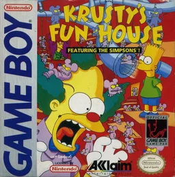 Krusty World (GB) Box Art & Cover