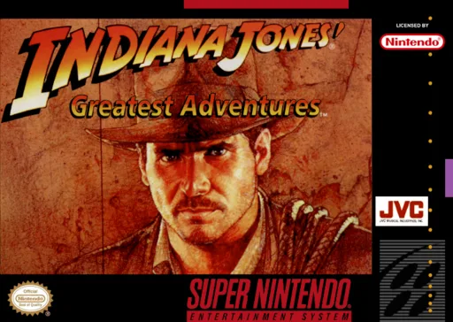 インディ・ジョーンズ 最後の聖戦 (SNES) Box Art & Cover