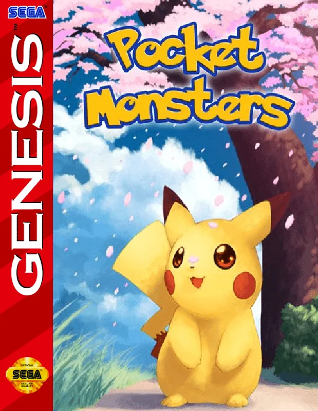 Pocket Monsters (MD) Box Art & Cover
