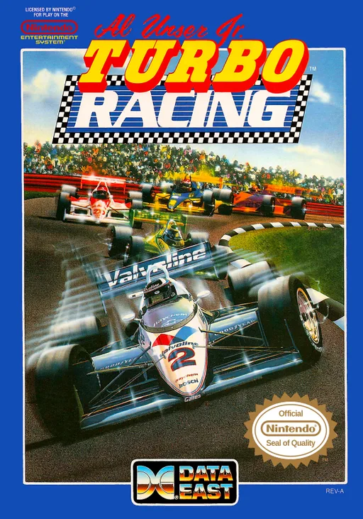 터보 레이싱 (NES) Box Art & Cover