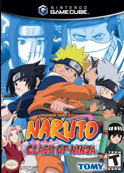 Naruto: Gekitou Ninja Taisen! 2 (GAMECUBE) Box Art & Cover