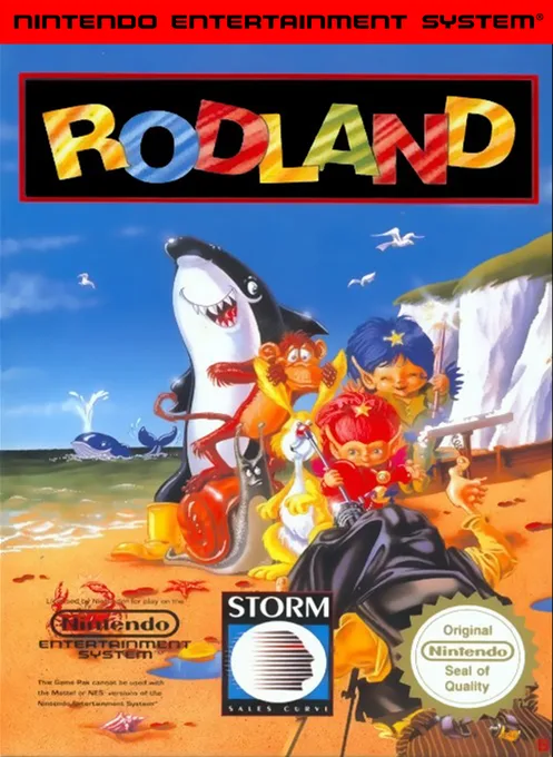 Rodland (NES) Box Art & Cover