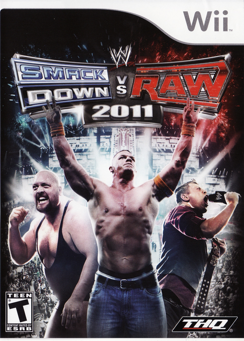 WWE スマックダウン vs. ロウ 2011 (WII) Box Art & Cover