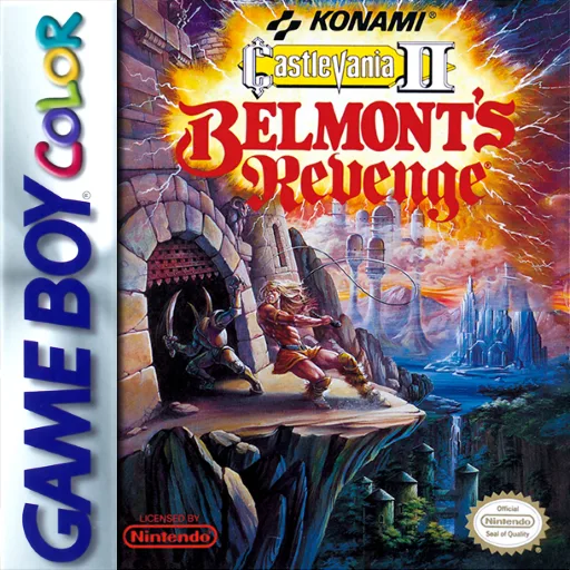 Castlevania II: Simon's Quest (GBC) Box Art & Cover