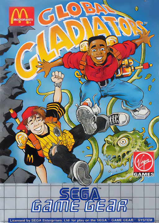 Global Gladiators (MD) Box Art & Cover