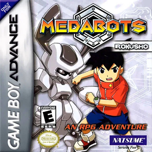 Medabots - Rokusho Version (GBA) Box Art & Cover